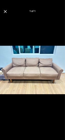Mid Century Couch - Tan - Wayfair