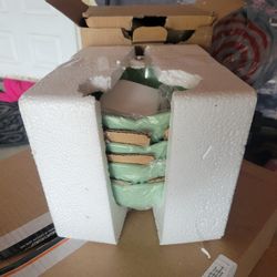 Princess House Marbella Mint Bowls