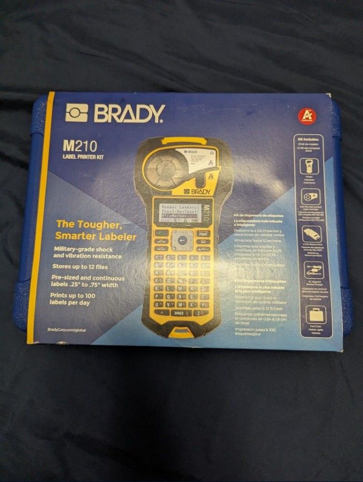 Brady M210 label Printer -KIT- !!!!$199.99 Value!!!!