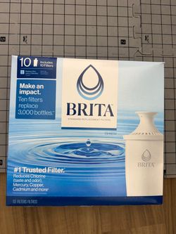 Unopened Brita filter 10 pack