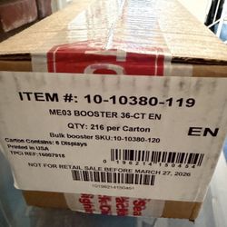 Pokemon Perfect Order Sealed Case Booster Boxes