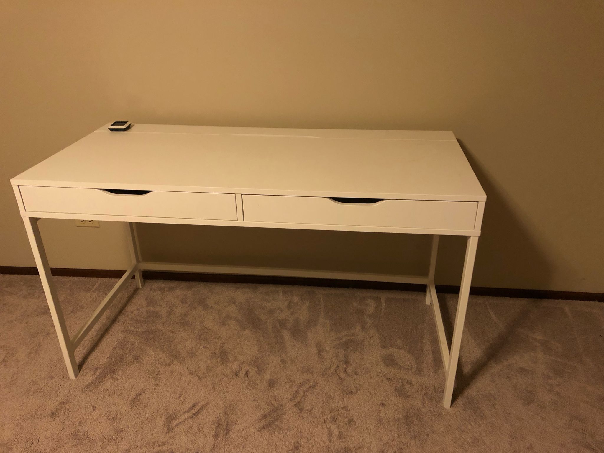IKEA ALEX Desk – 2 Drawers – Excellent Condition – $180 OBO – Wheaton Pickup 