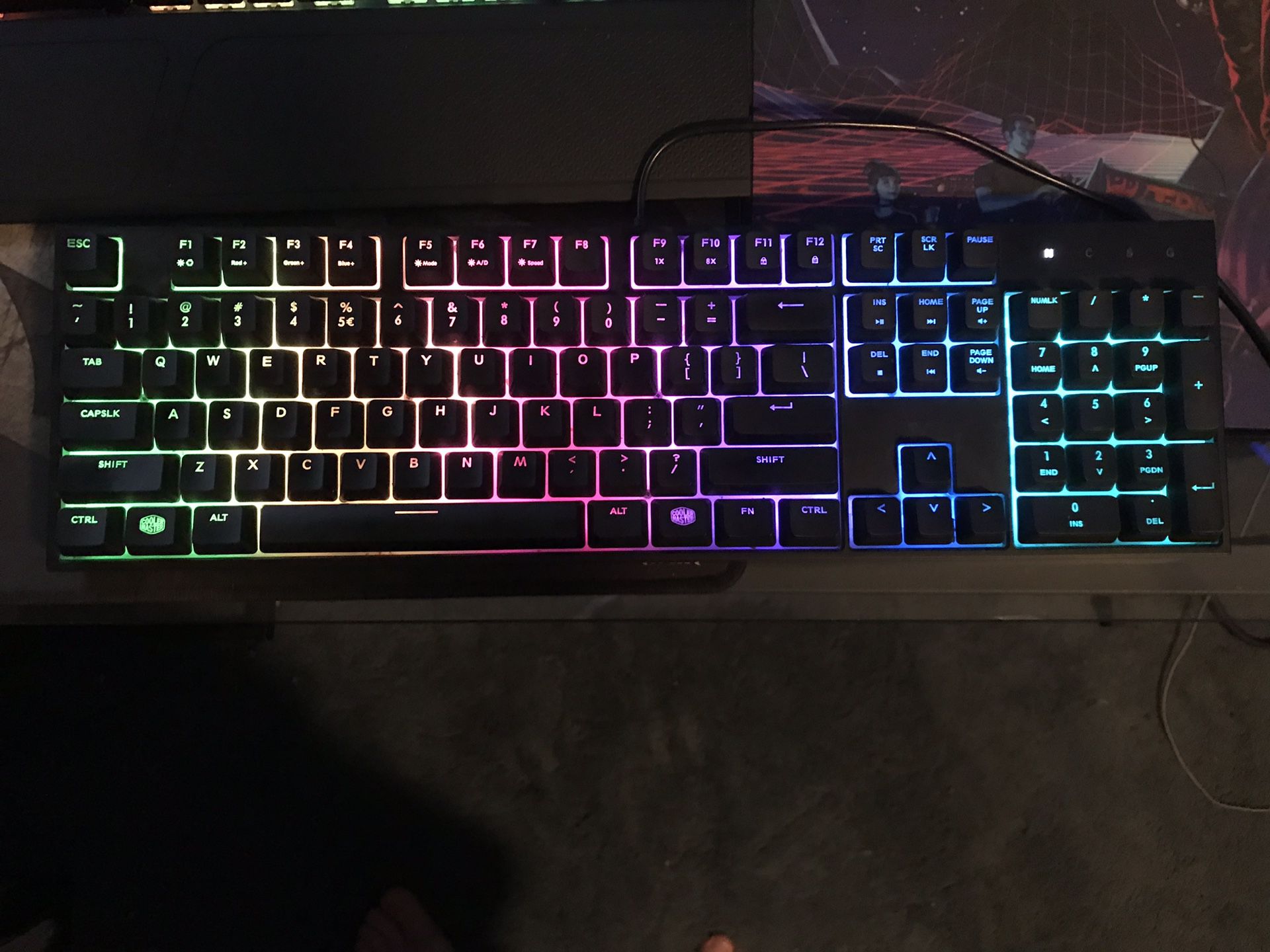 Cooler Master Masterkeys Lite L RGB Keyboard and Mouse