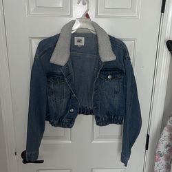 Cropped Madden NYC Denim Jacket - Size XL