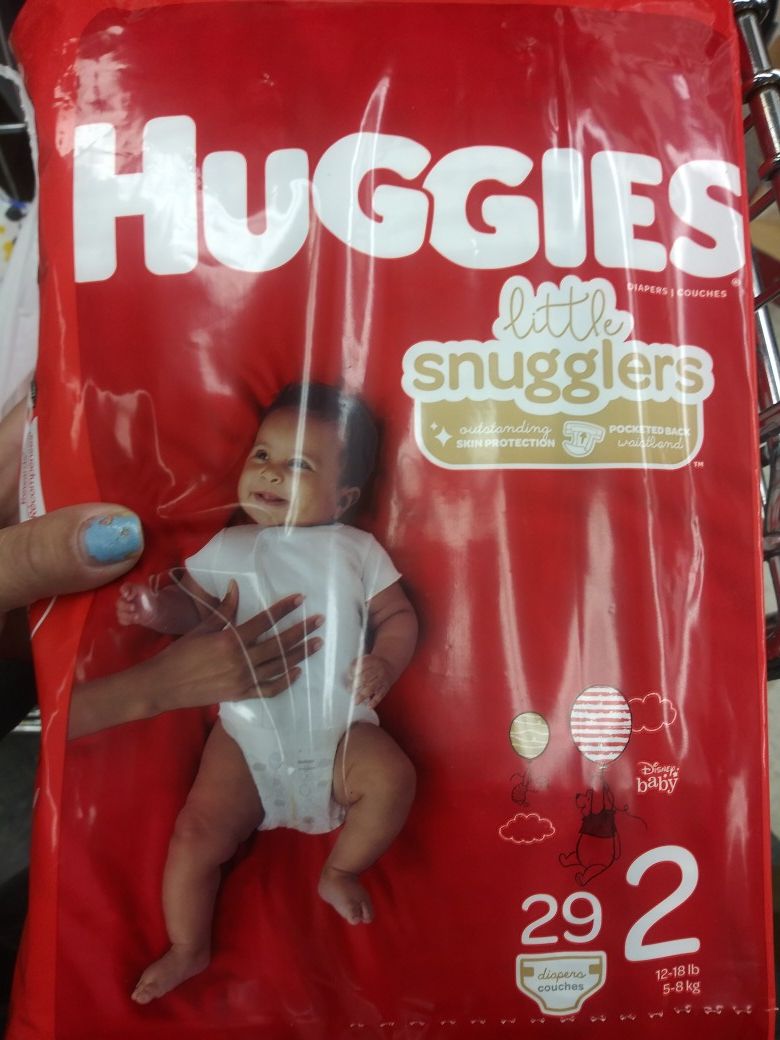 Huggies diapers 1-6 for sizes