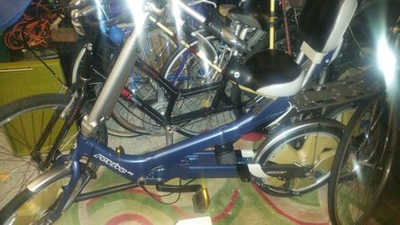 Giant recumbent bicycle