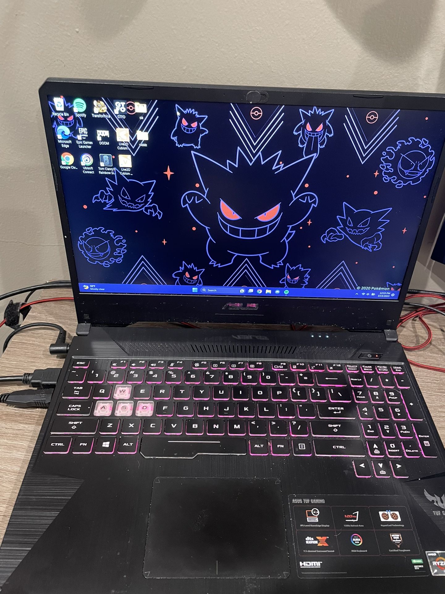 ASUS TUF FX505DT Gaming Laptop- 15.6 for Sale in Los Angeles