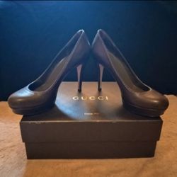 IOB Gucci Sadie Soft Winter Leaf Size 37 women's shoes
