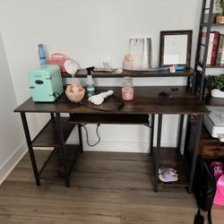 Wood Computer Desk 