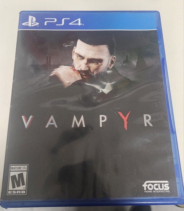 PS4 vampyr Disc Working Condition No Scratches Stewart&Nellis Pick Up 