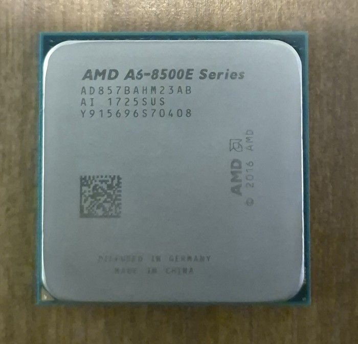 AMD A6-8500E AM4 CPUs -- Tested Pulls