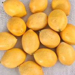 Lemon decor / home decor. 3” faux lemons. Lot of 14. Easy decorative accents.