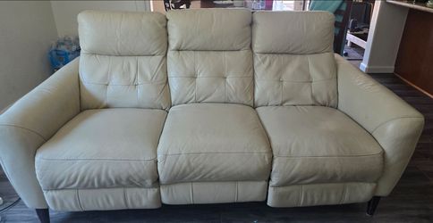 COUCH 3-seat recliner leather couch $275 OBO