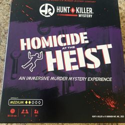 Homicide At The Heist Murder Mystery Game