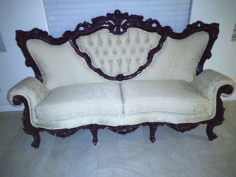 Antique couch and chair