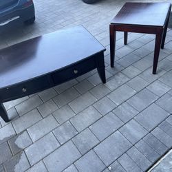 Coffee Table And End Table
