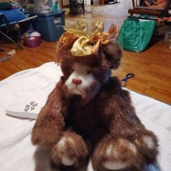 Annette Funicello Cocoa Bear Mohair Number 282 Of 75,000 New Without Box