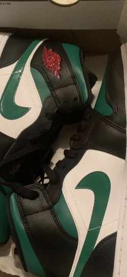 Air Jordan 1 mid pine green
