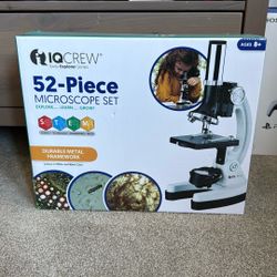 52 Piece Microscope Set