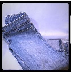 Michael Kors Denim Studded Capris 0