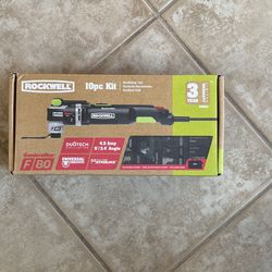 Rockwell SonicCrafter Oscillating Tool 10 Piece Kit