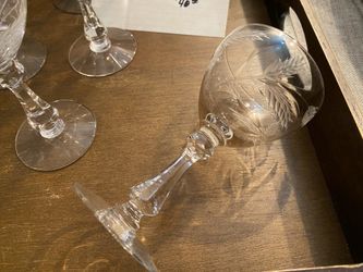 Cut Glass Cordial Glasses