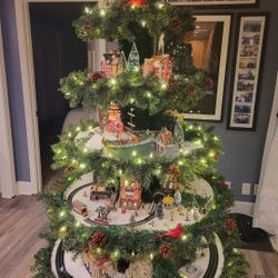 Christmas Village Tree
