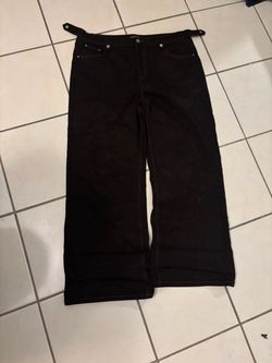 BAGGY jeans brownish black wore once