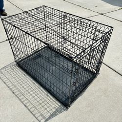 Dog Cage With Double Door, You Can Use The Front Or Side Door, 25” Tall 36” Long 22” Wide