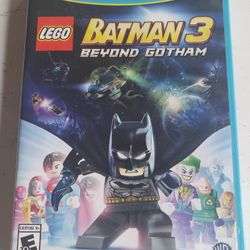 Nintendo Wiiu Wii U Lego Batman 3 Beyond Gotham Game