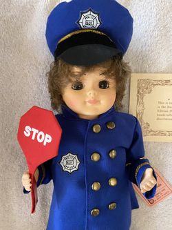 Brinn's 1988 "When I Grow Up" Police Officer collectible doll