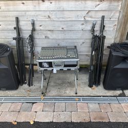 Complete Carvin Pro PA System