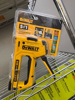 DEWALT 5 in 1 Multi-Tacker Stapler and Brad Nailer Multi-Tool