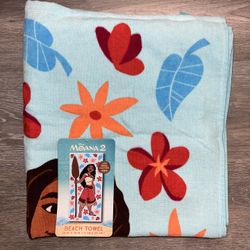 Disney Moana beach towel 