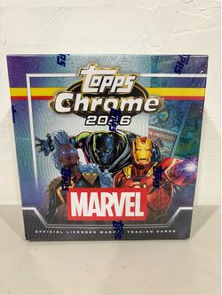IN-STOCK 2026 TOPPS CHROME MARVEL COMICS MEGA BOX (56 Cards) Brand New Factory Sealed