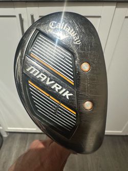 Callaway Mavrik 3 Hybrid 18* Project X Catalyst 5.5 65g Regular Graphite Mens RH