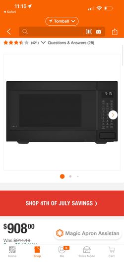 Cafe microwave
