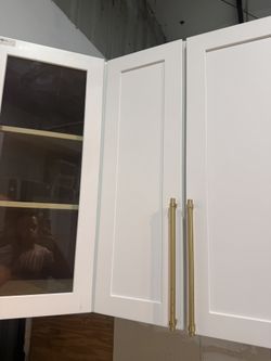 White Shaker Wall Cabinet