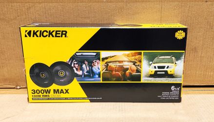 Kicker CS Series 6.5" 2-Way Coaxial Speaker System 300 Watts 46CSC654 CSC65 🚨 Payment Options Available 🚨 No Credit Needed 🚨