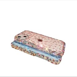 For Luxury Glitter Bling Diamond Smartphone Protective Casing Phonecase Shockpro