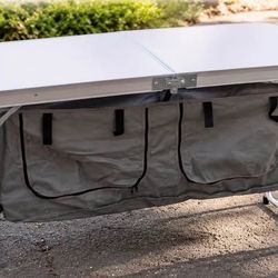 Portable Folding Camping Table with Storage Organizer – 47”