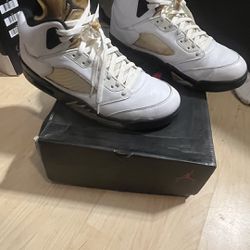 Size 13 - Air Jordan 5 Retro Olympic 
