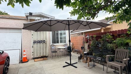 15ft Extra Large Outdoor Patio Umbrella
