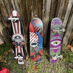 2 Skateboards 1 Deck