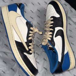 Fragment travis scott nike air jordan 1 low og sp size 13