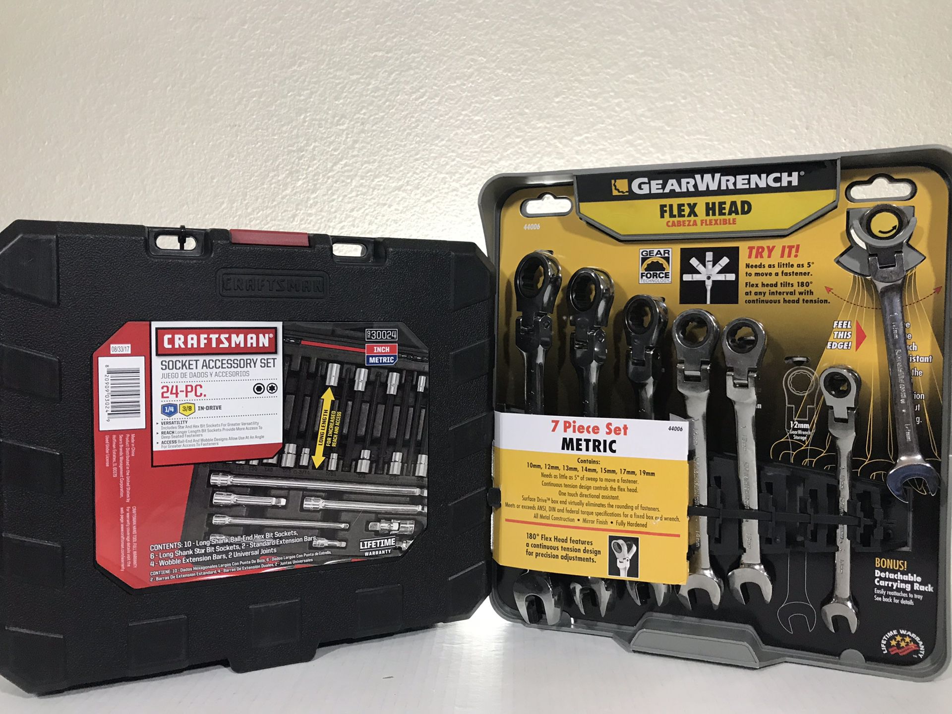Craftsman + gear wrench