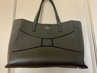 Kate Spade New York Francisca Bow Large Black Tote Like New