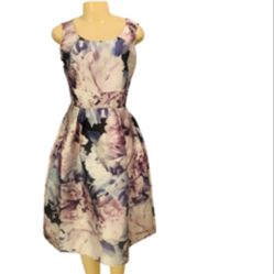 Alexa B Nites Sz 6 Women Floral Dress