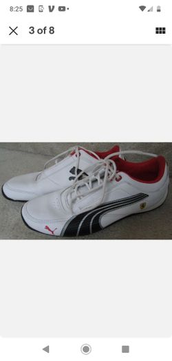 PUMA DRIFT CAT 4 L S FERRARI SNEAKERS Sz 4.5 US