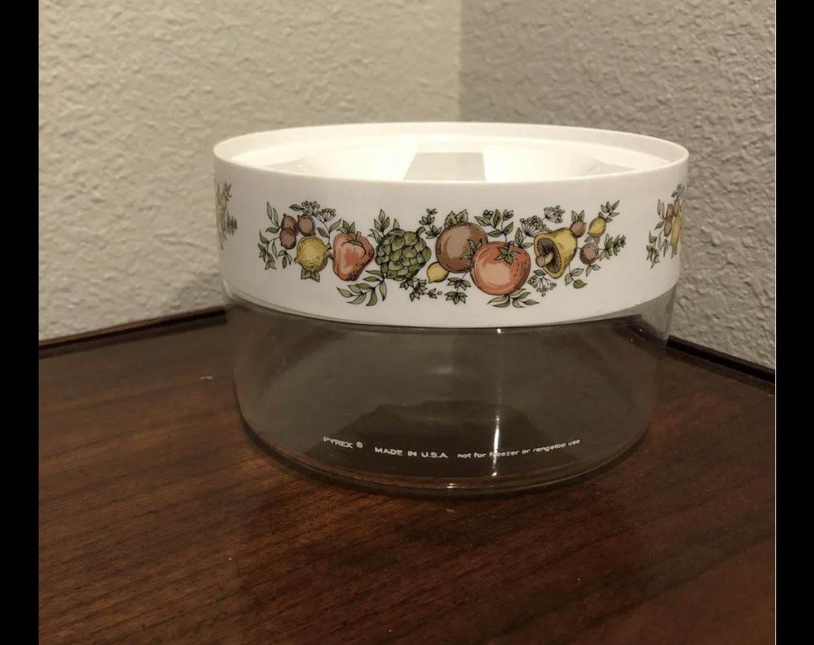  Vintage Pyrex Corning Spice of Life Glassware